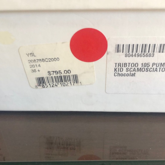 YSL BROWN SUEDE PUMPS - Picture 2 of 7